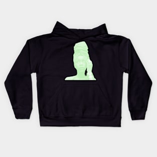 Erykah Badu mode green Kids Hoodie